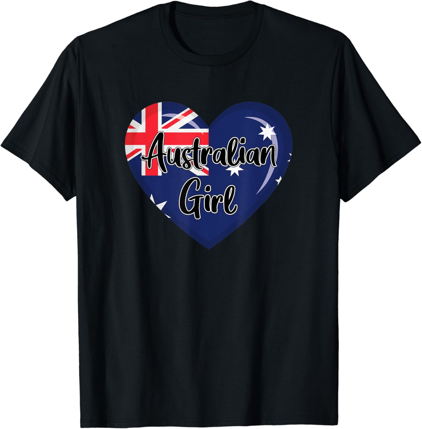 Australia Flag Shirt for Women Australian Girl TShirt Clothing, Shoes & Jewelry